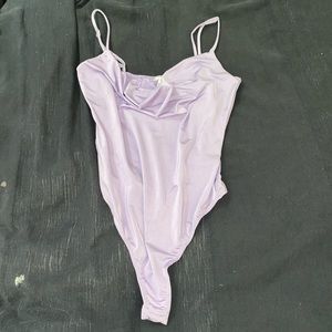Urban Outfitters Purple Slouch Bodysuit